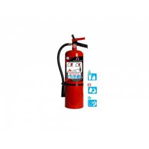 Amigo Safety :: Extintor Cilindro de Lámina de PQS Rojo … 6 kg